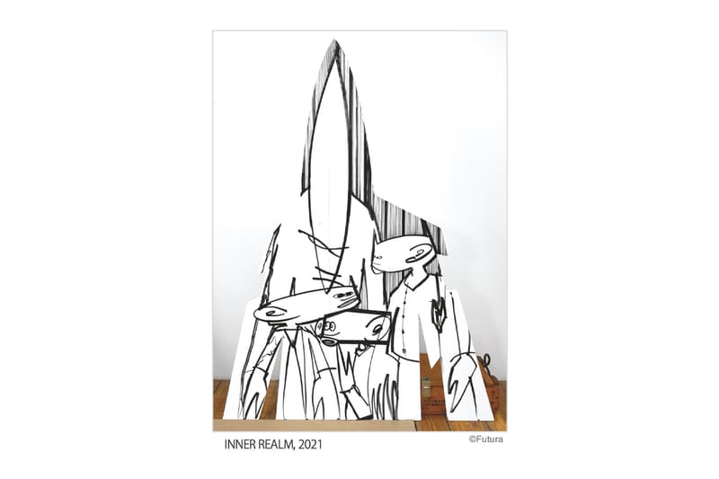 Futura Tokyo KaiKai Kiki Gallery pointman graffiti akari lamps noguchi foundation fashion design comme des garcon nike off white mo wax gallery time date news