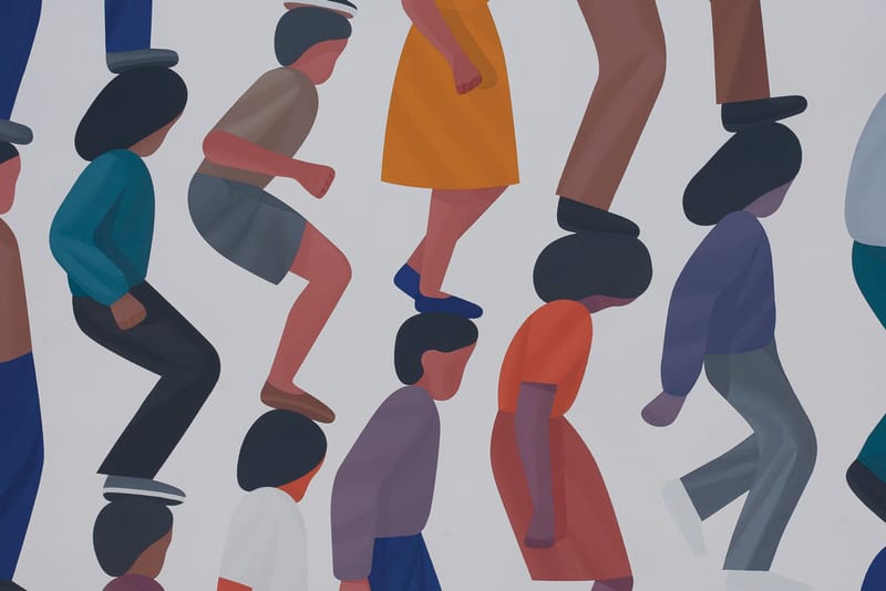 Geoff McFetridge Presents “Sleeping Shapes” at Half Gallery