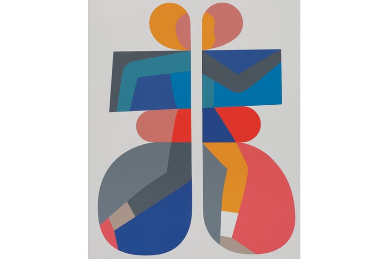 Geoff McFetridge "Sleeping Shapes" Half Gallery NYC