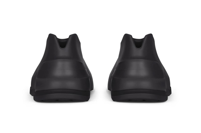 Givenchy Monumental Mallow Hybrid Shoes Rubber Mesh High Low Shiny Matte Black Brown Matthew M Williams Fall Winter 2021 FW21