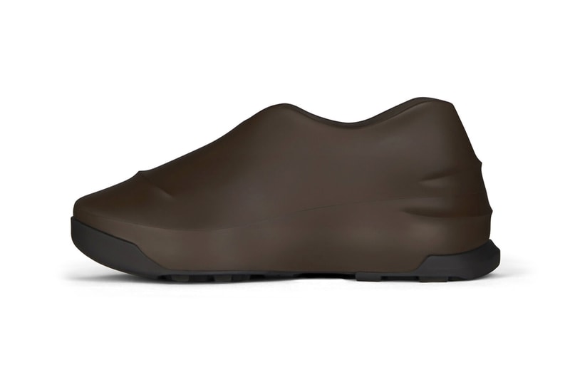 Givenchy Monumental Mallow Hybrid Shoes Rubber Mesh High Low Shiny Matte Black Brown Matthew M Williams Fall Winter 2021 FW21