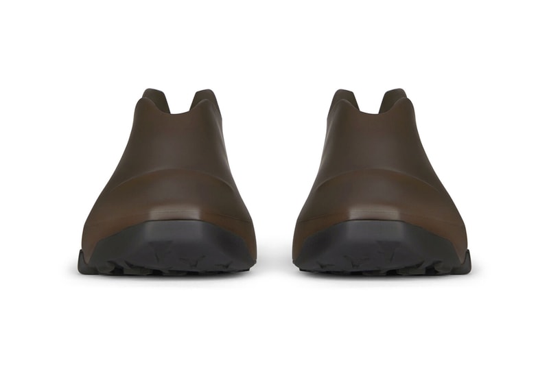 Givenchy Monumental Mallow Hybrid Shoes Rubber Mesh High Low Shiny Matte Black Brown Matthew M Williams Fall Winter 2021 FW21