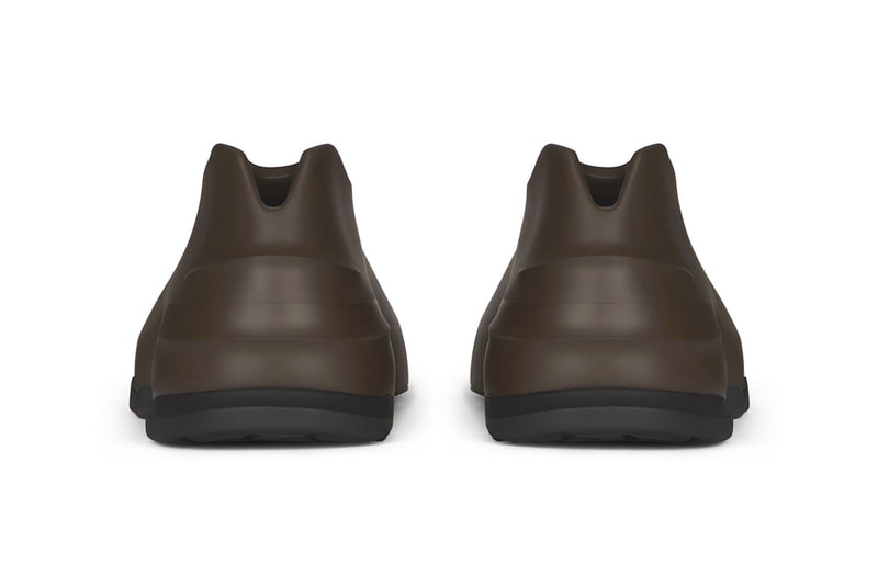Givenchy Monumental Mallow Hybrid Shoes Rubber Mesh High Low Shiny Matte Black Brown Matthew M Williams Fall Winter 2021 FW21