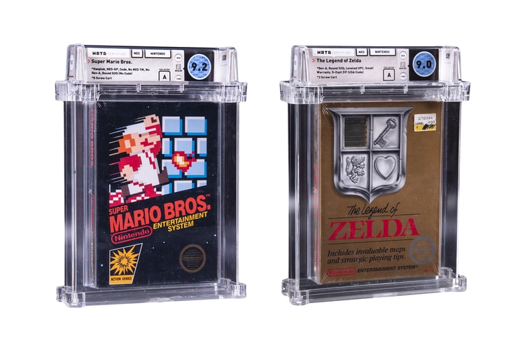 Goldin Auctions Lists Rare NES 'The Legend of Zelda' and 'Super Mario Bros.' Sealed Game Cartridges