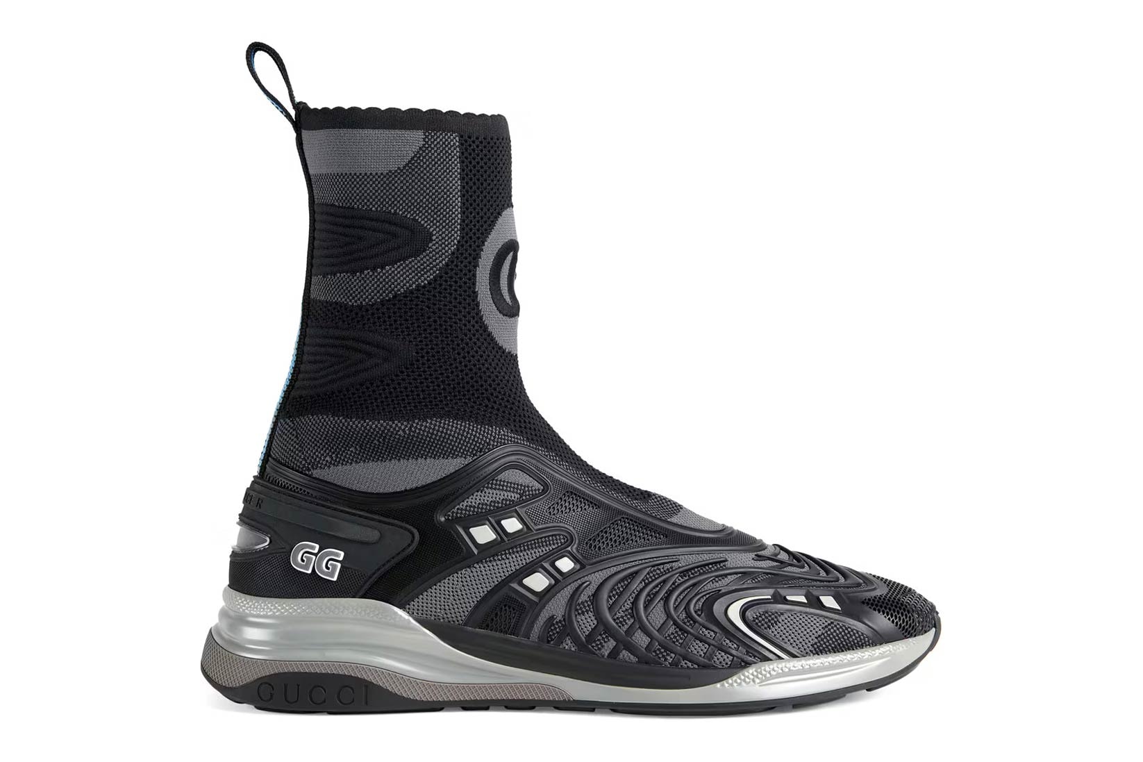 Gucci Ultrapace R mid-top sneaker neon black sneakers kicks footwear luxury Italian Style ‎655738 2TK10 8895  ‎660011 2TK10 8870 neon green
