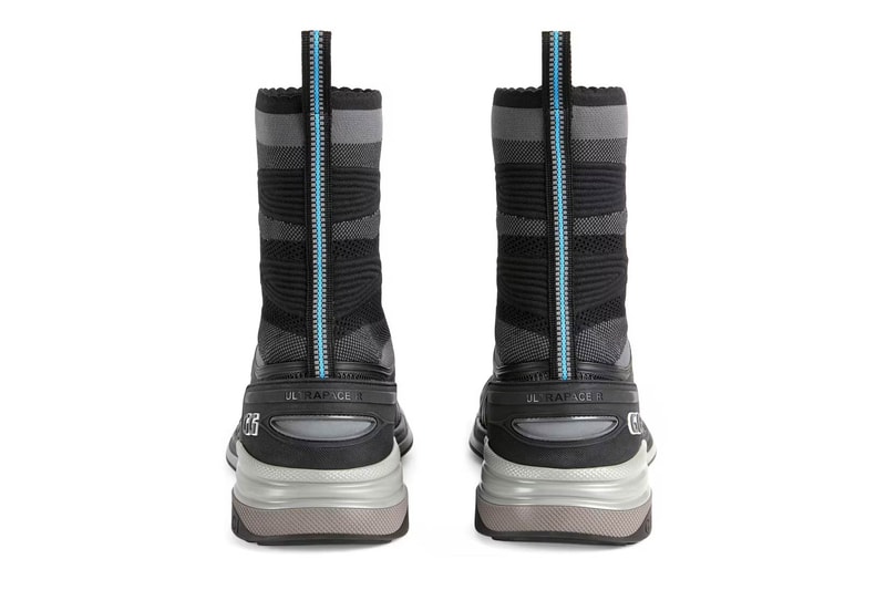 Gucci Ultrapace R mid-top sneaker neon black sneakers kicks footwear luxury Italian Style ‎655738 2TK10 8895  ‎660011 2TK10 8870 neon green