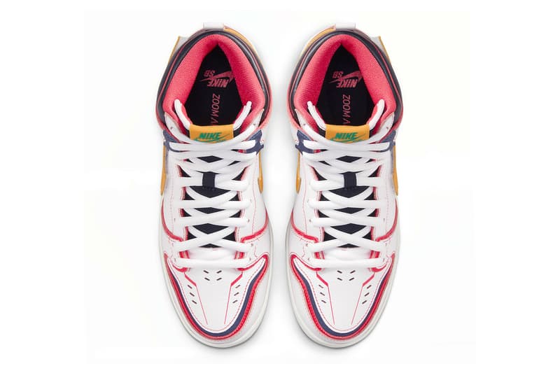 Gundam Nike SB Dunk High Project Unicorn White Official Look Release Info DH7717-100 Date Buy Price 