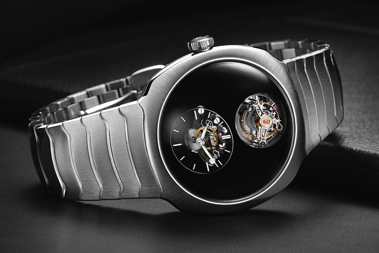 H. Moser & Cie's HMC 810 Cylindrical Tourbillon Makes Its Way Into a Vantablack Streamliner