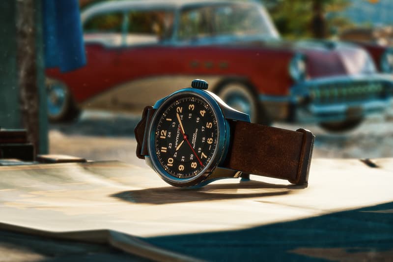 Hamilton Stars in Far Cry 6 Producing First Watch To Appear In Game and IRL With Khaki Field Titanium Auto