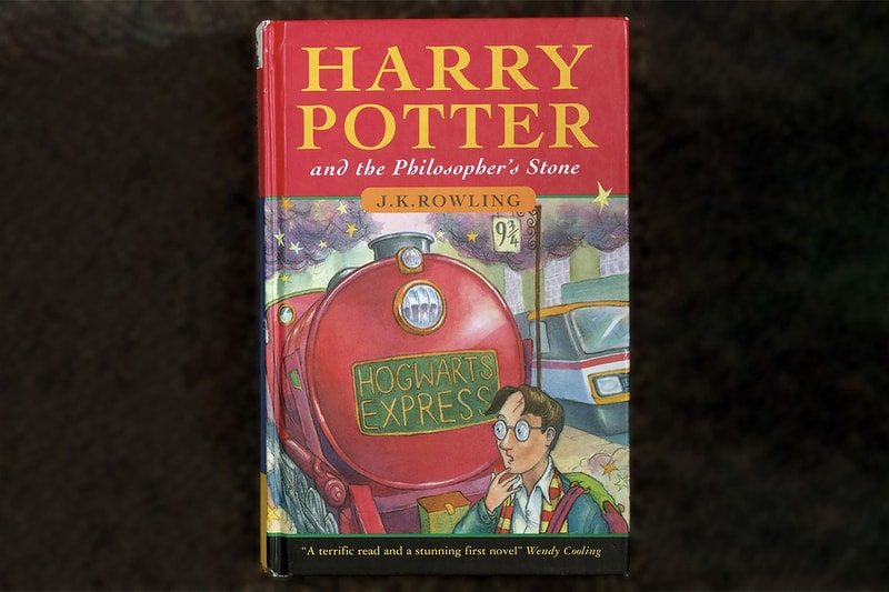 harry potter and the philosophers stone rare first edition auction sale books jk rowling 