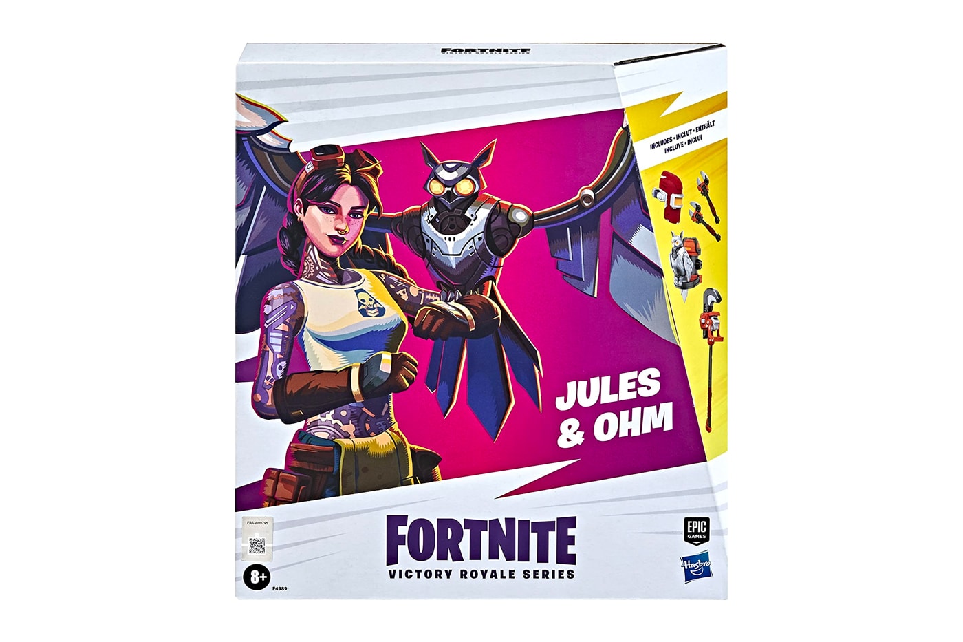 hasbro fortnite victory royale series jules ohm pre order games epic toys action figures amazon 