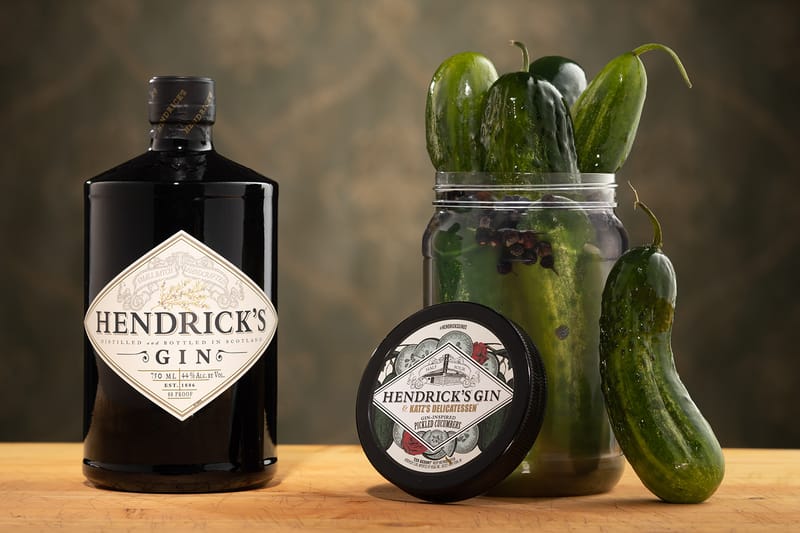 Hendrick's Gin and Katz's Delicatessen Launch Gin-Inspired Pickled Cucumbers