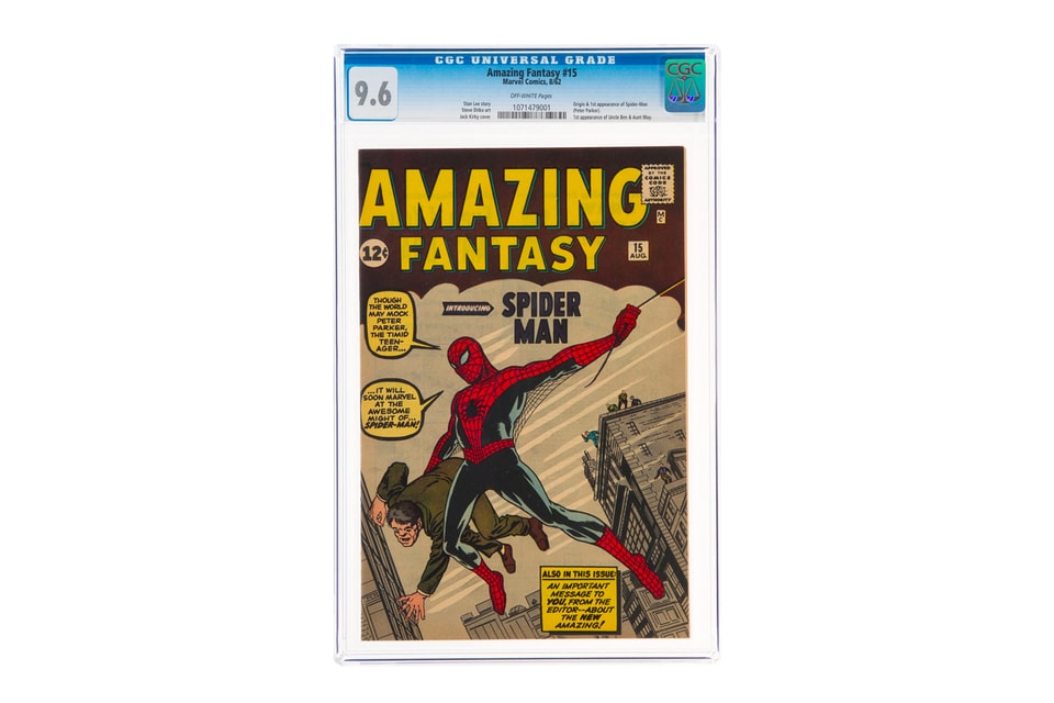 AMAZING FANTASY #15 [Marvel, 1962] Origin & 1st Appearance of Spider-Man  MEGAKEY