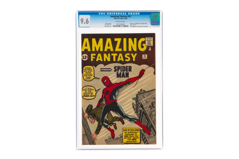 Marvel Amazing Fantasy 15 $3.6 Million USD Sale