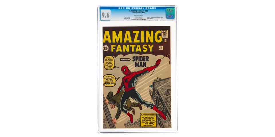 Marvel Amazing Fantasy 15 3 6 Million Usd Sale Hypebeast Marvel Amazing Fantasy 15 3 6 Million Usd Sale Hypebeast