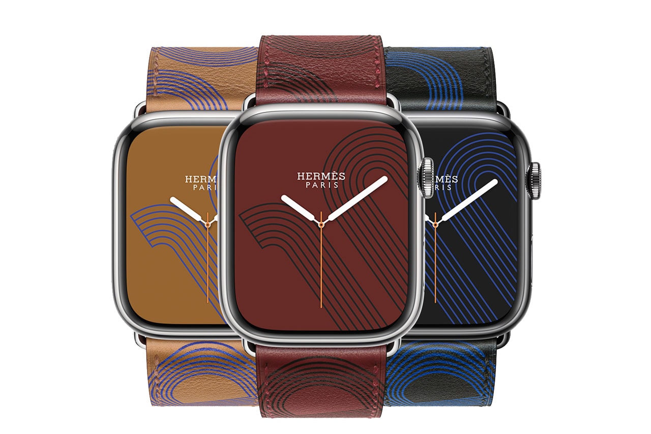 Hermes Releases Elegant Apple Watch Series 7 Straps