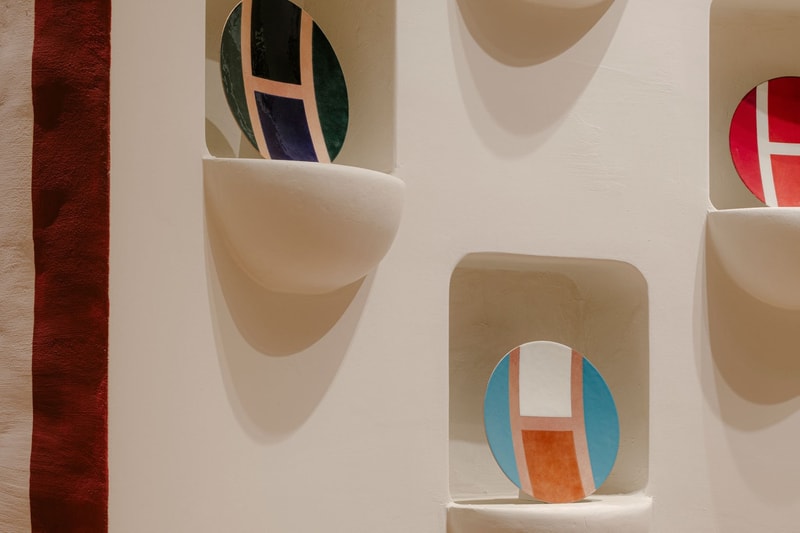 Hermès Milan Design Week Homeware Interior Goods Furniture Luxury Luxe Goods Decor Chairs Armchairs Tables Baskets Blankets Plates Gianpaolo Pagni