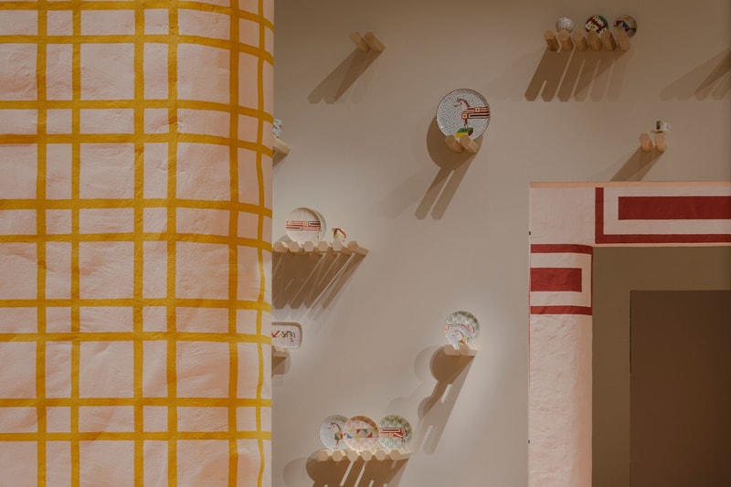 Hermès Milan Design Week Homeware Interior Goods Furniture Luxury Luxe Goods Decor Chairs Armchairs Tables Baskets Blankets Plates Gianpaolo Pagni