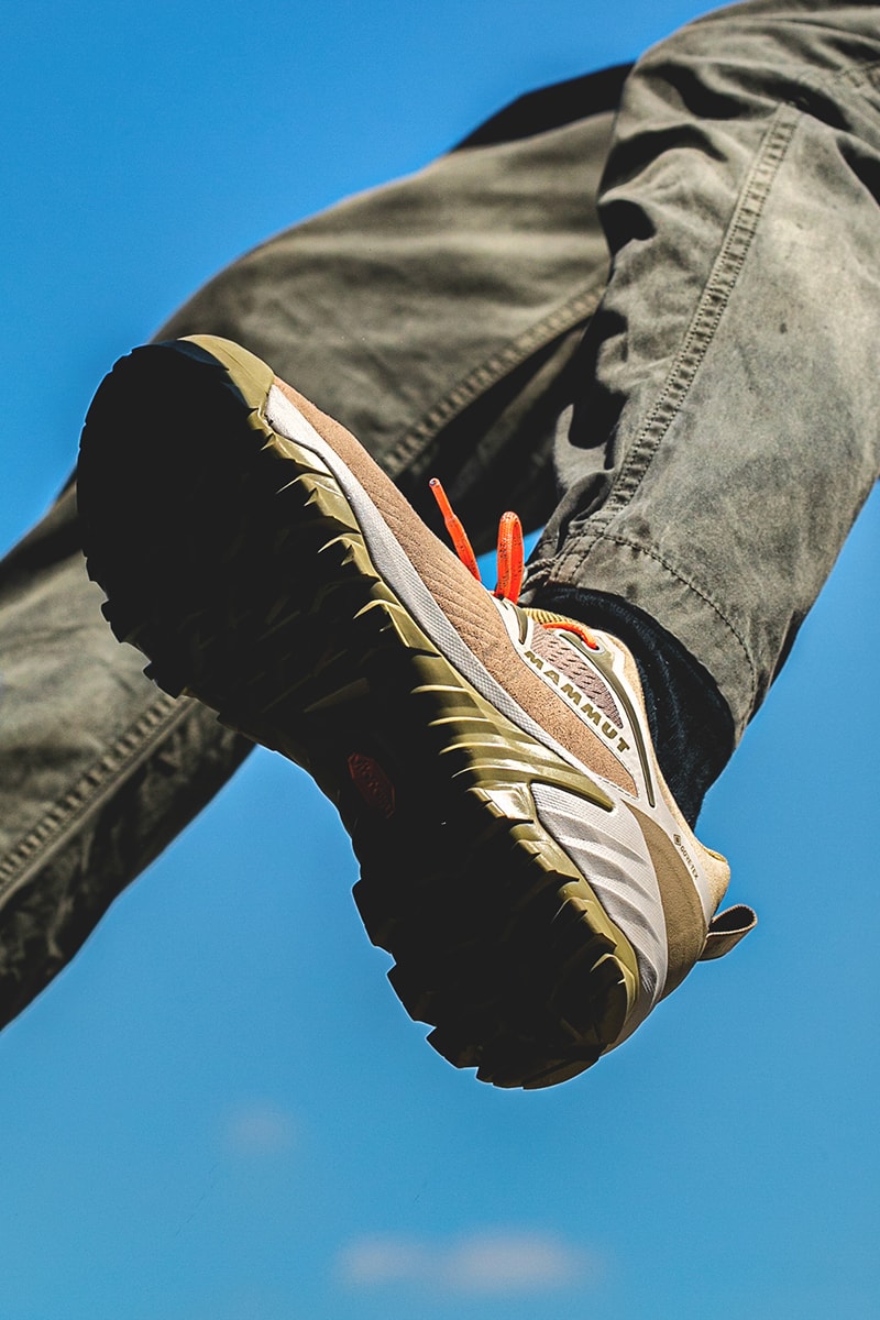 hobo x Mammut Sapuen Low GTX Release hiking shoes footwear sneakers japan trail outdoors Flextron TNP GORE-TEX