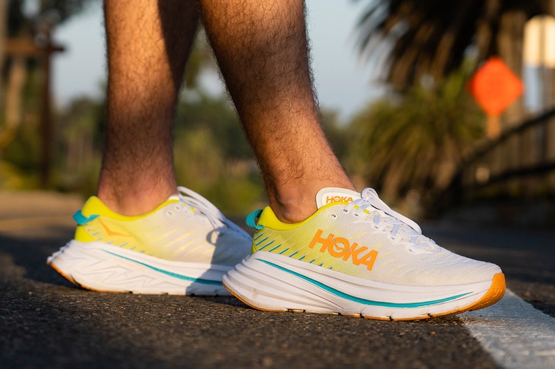 HOKA ONE ONE BONDI X Sneaker Release Information carbon plate running trainer super shoe