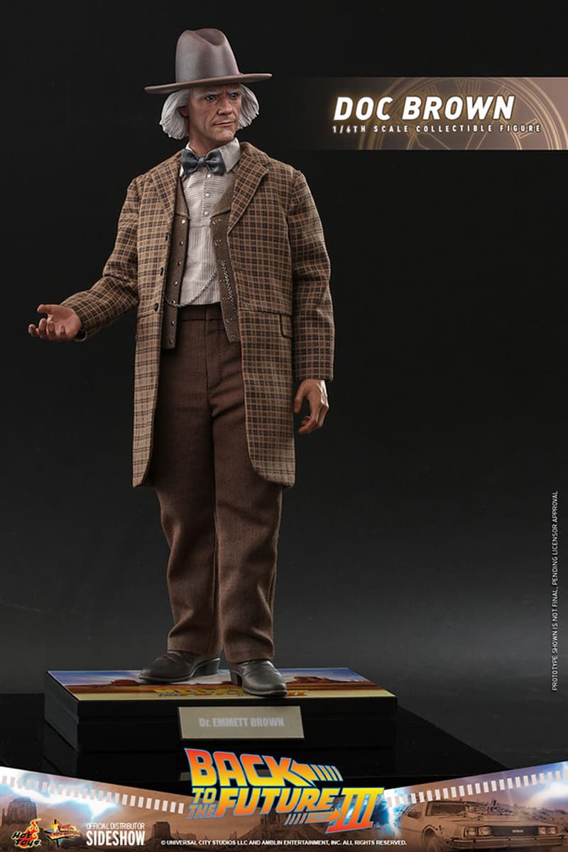 Hot Toys Back to the Future III Collectible Figures