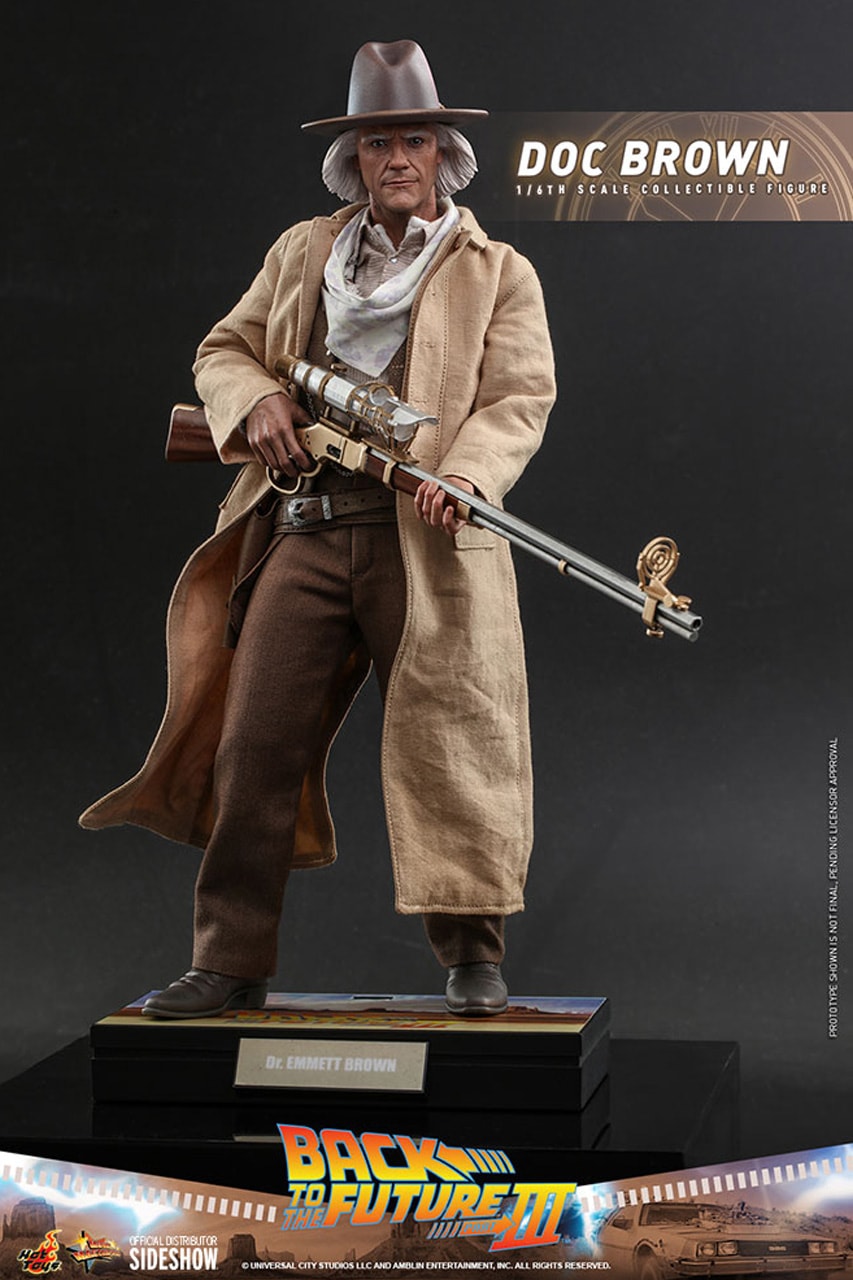 Hot Toys Back to the Future III Collectible Figures