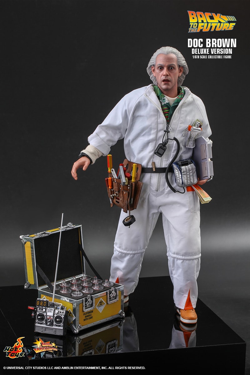 hot toys back to the future marty mcfly einstein doc brown christopher lloyd michael j fox 1 6th scale figures toys collectibles 