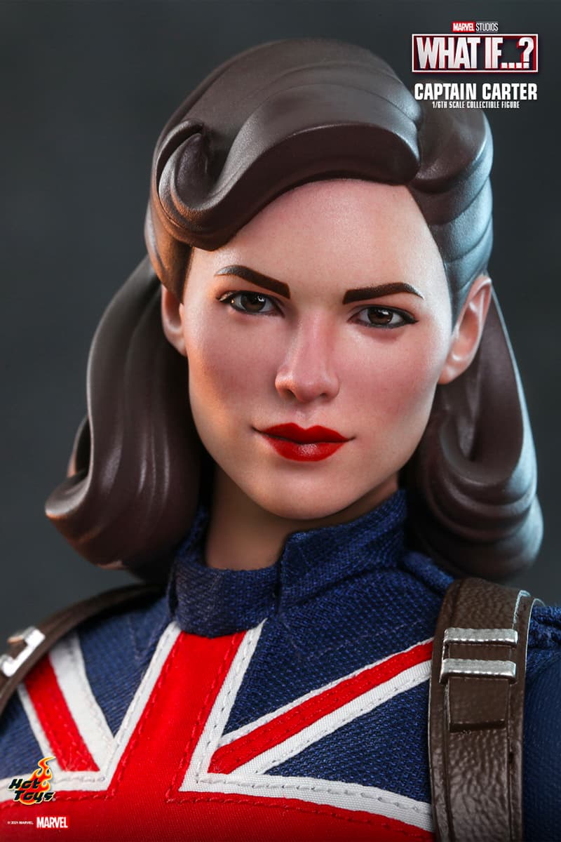 hot toys marvel studios what if animated series multiverse captain peggy carter first avenger 1 6th scale figure model collectible 