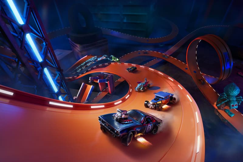 hot wheels unleashed racing game mattel toys milestone first dlc downloadable content ninja turtles masters of the universe street fighter barbie batman aston martin mclaren bmw