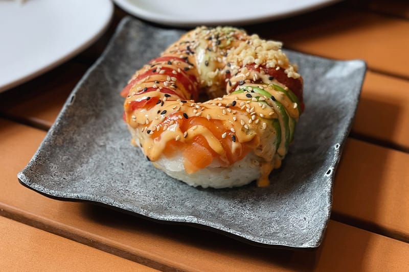 How to Make a Sushi Donut with Poke Burri