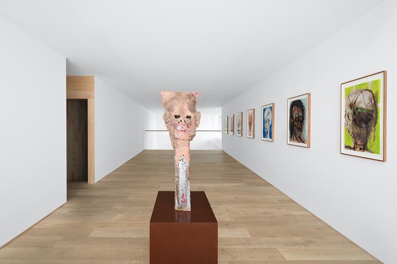Huma Bhabha Xavier Hufkens "The Setup" Exhibition