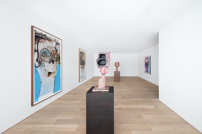 Huma Bhabha Xavier Hufkens "The Setup" Exhibition