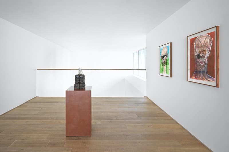 Huma Bhabha Xavier Hufkens "The Setup" Exhibition