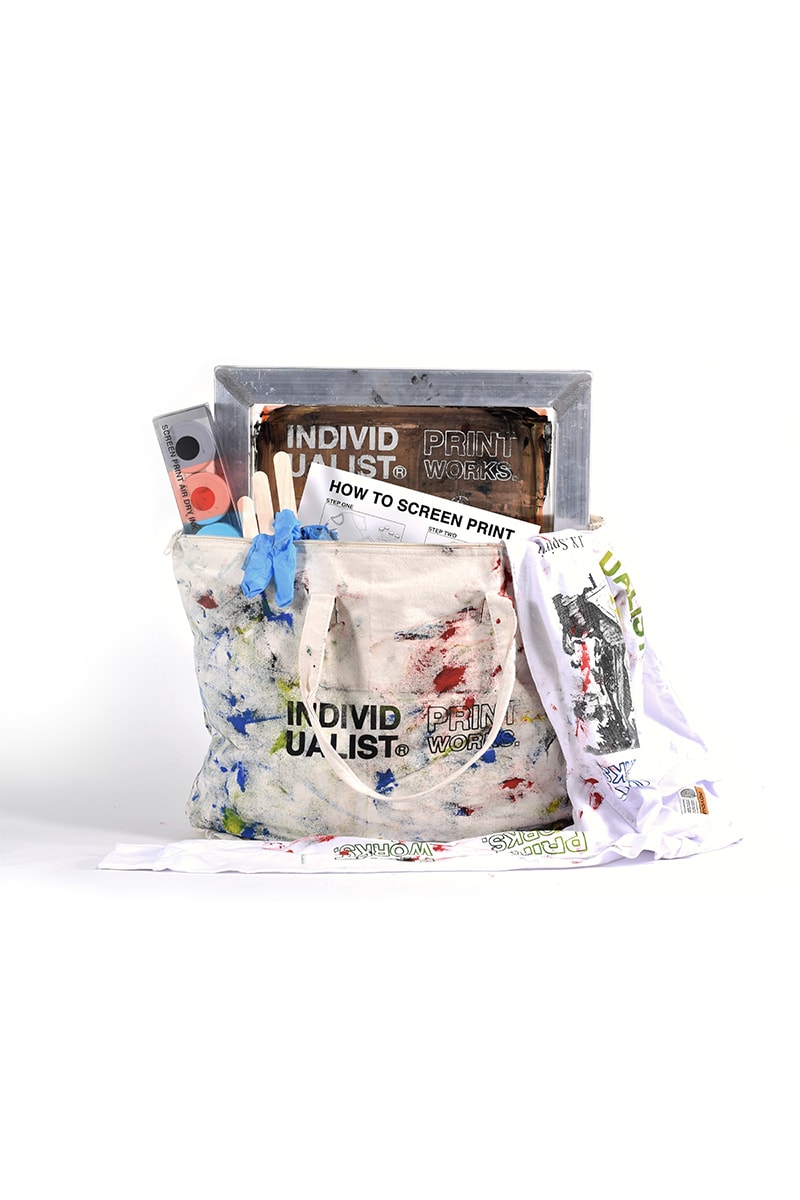 INDVLST LAB FW21 Collection Screen Print Kit Lookbook Release