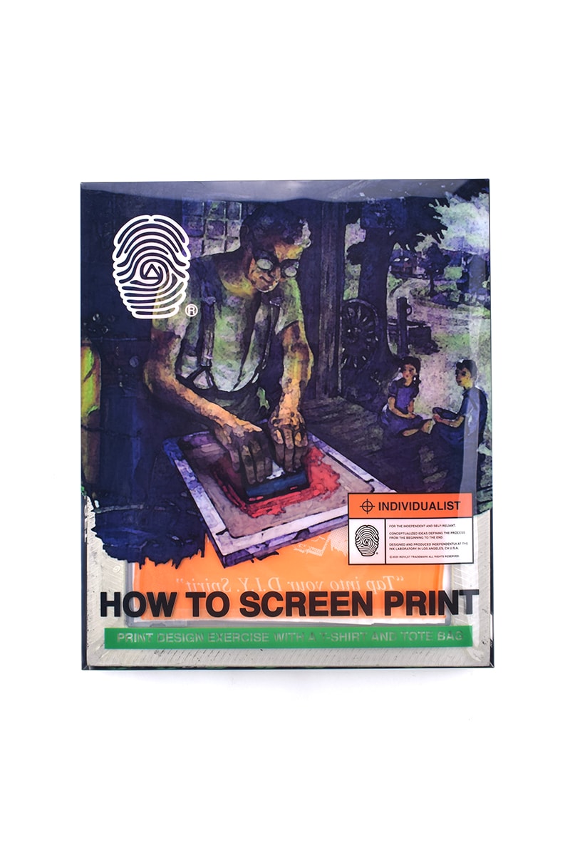 INDVLST LAB FW21 Collection Screen Print Kit Lookbook Release