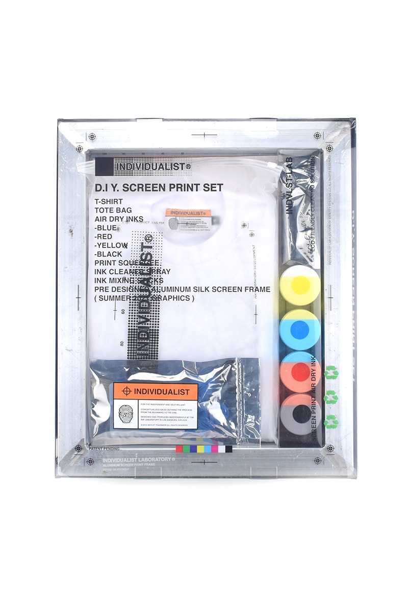 INDVLST LAB FW21 Collection Screen Print Kit Lookbook Release