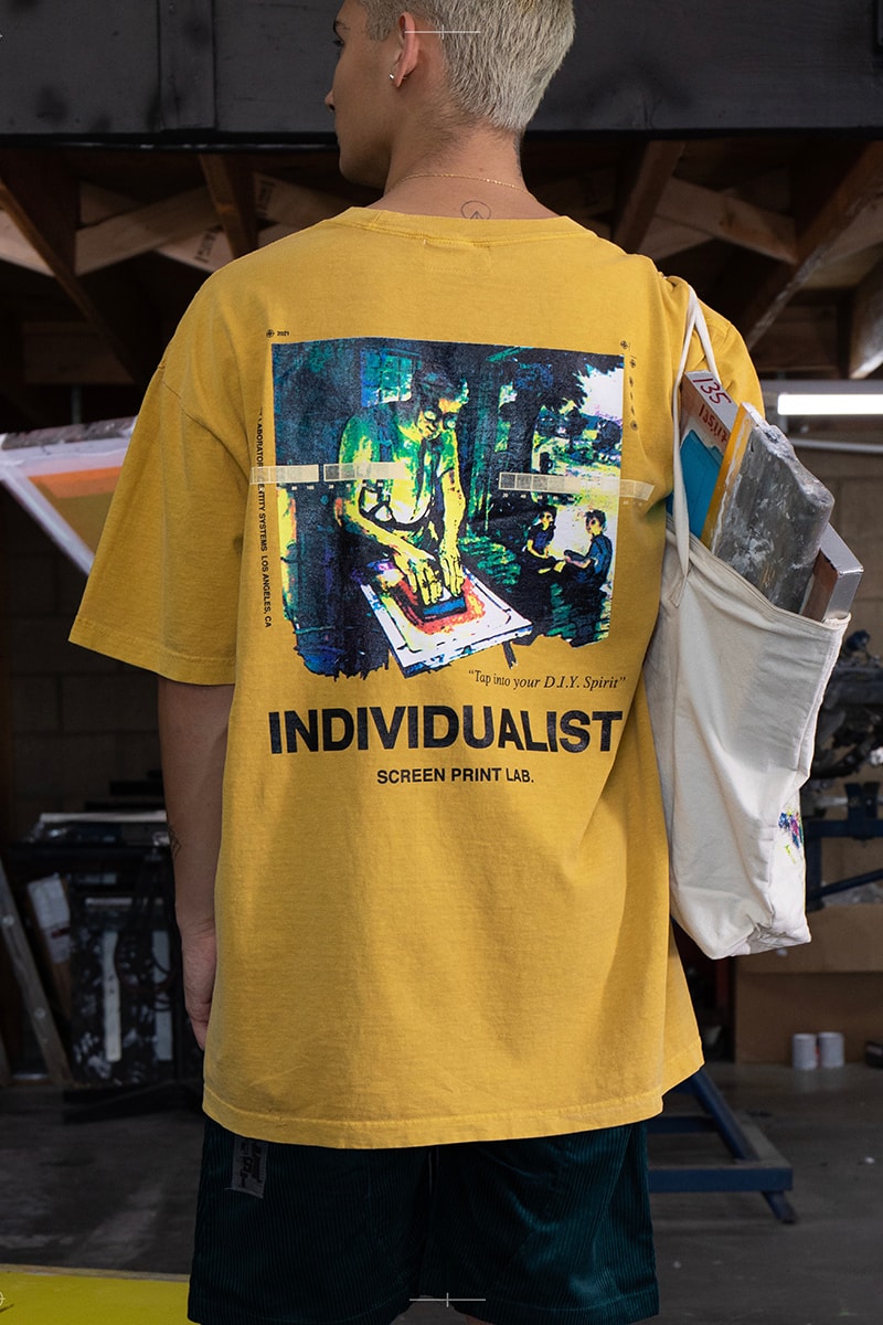 INDVLST LAB FW21 Collection Screen Print Kit Lookbook Release