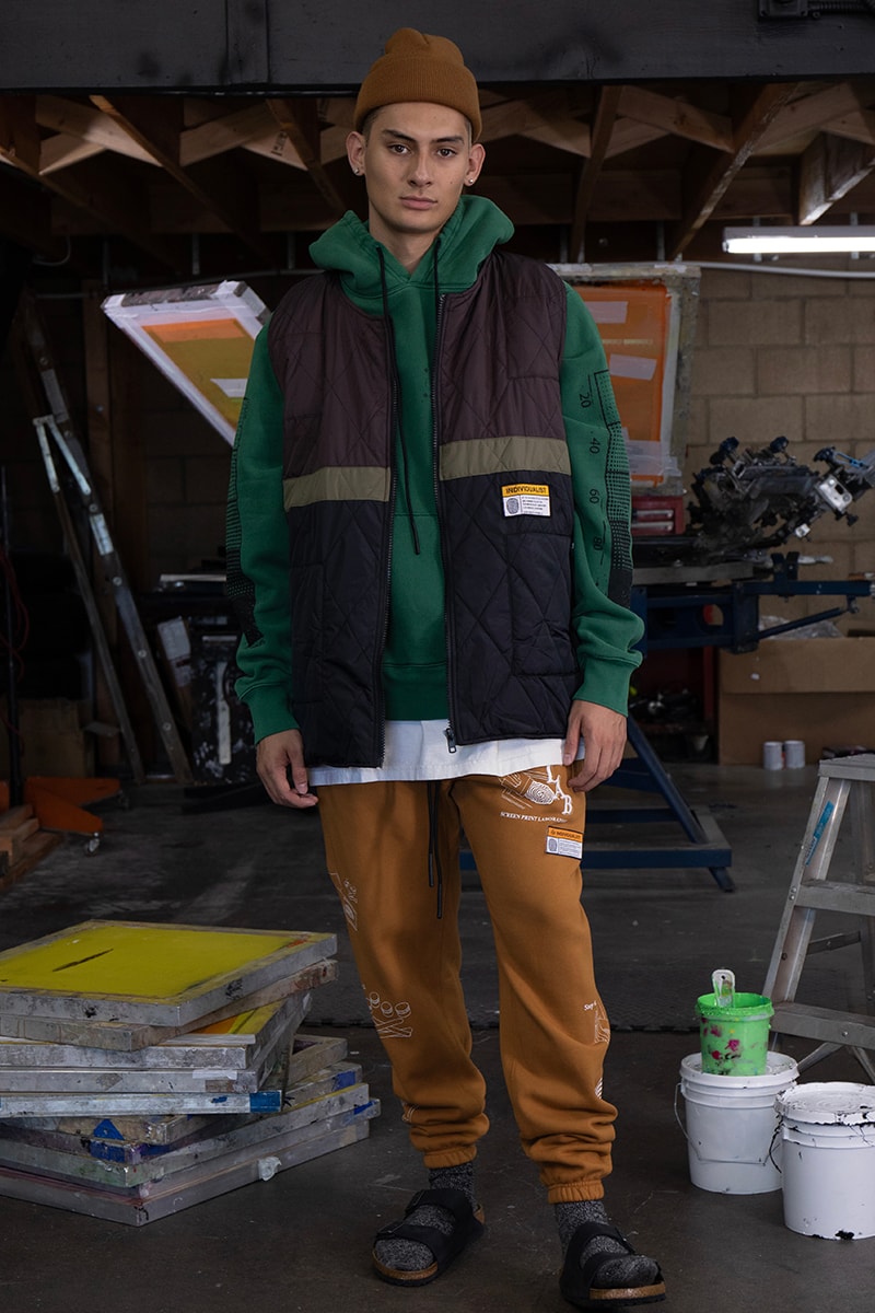 INDVLST LAB FW21 Collection Screen Print Kit Lookbook Release