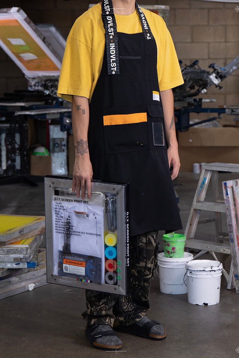 INDVLST LAB FW21 Collection Screen Print Kit Lookbook Release