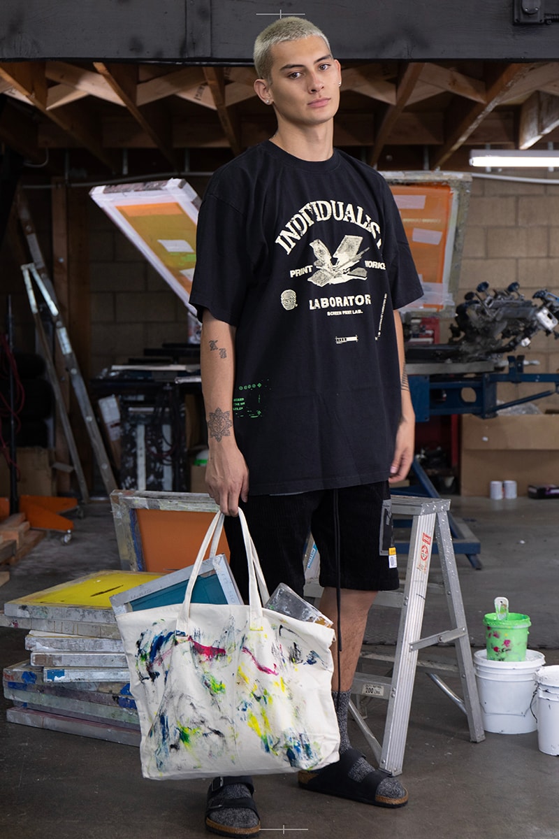 INDVLST LAB FW21 Collection Screen Print Kit Lookbook Release