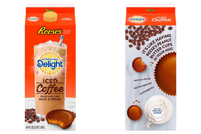 international delight iced coffee reeses peanut butter chocolate cups 