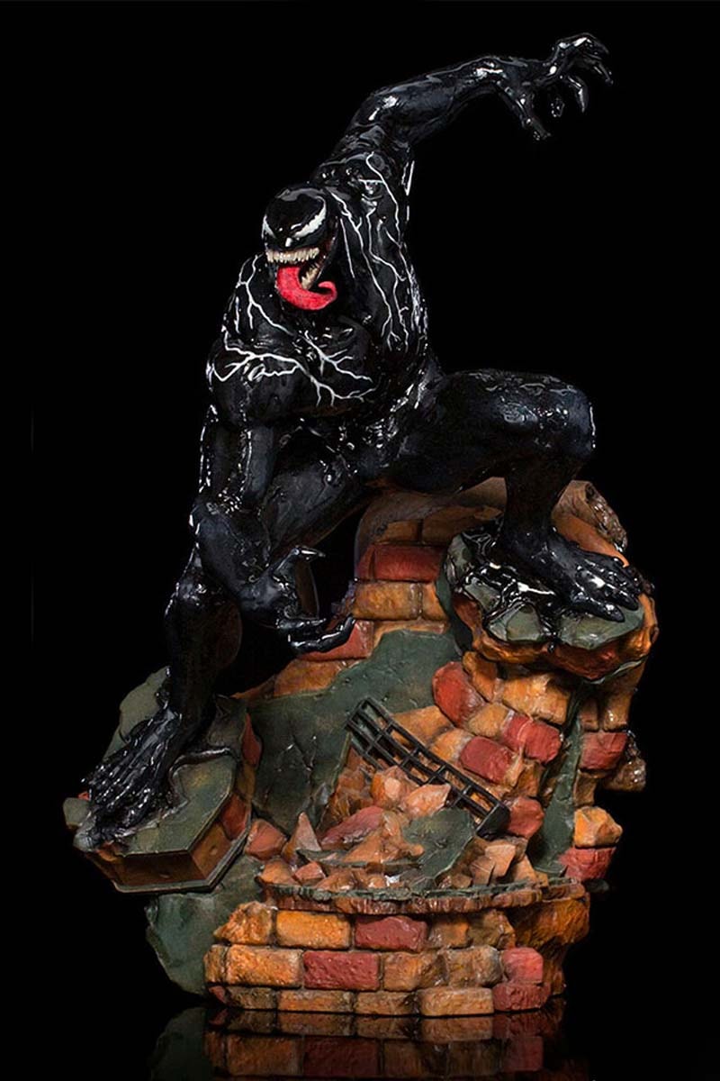 iron studios brazil venom let there be carnage sony marvel spiderverse 1 10th scale diorama statues