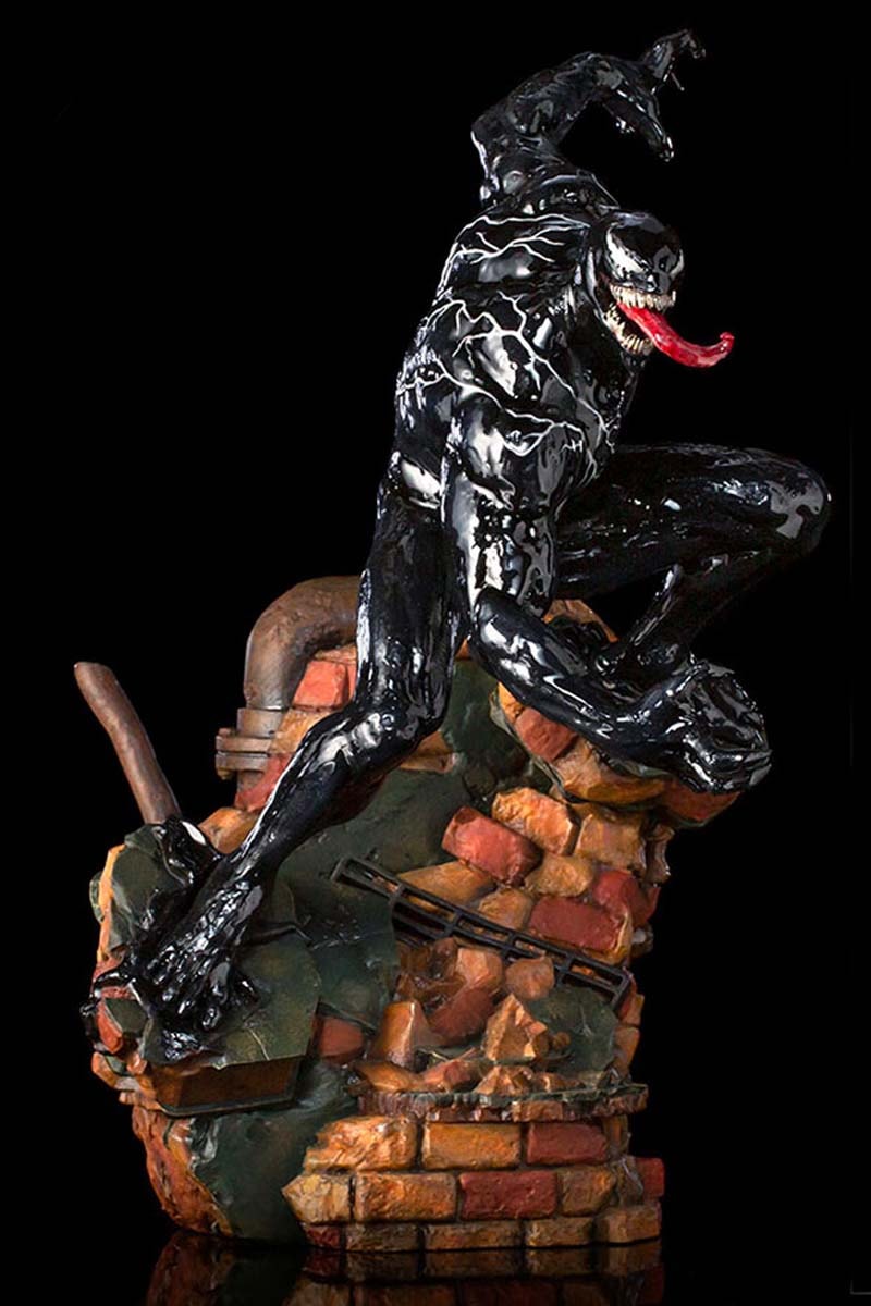 iron studios brazil venom let there be carnage sony marvel spiderverse 1 10th scale diorama statues