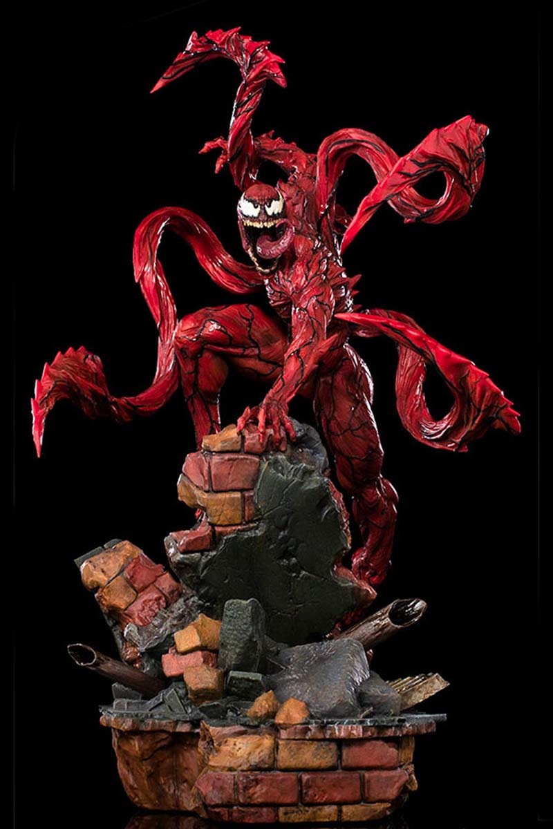 iron studios brazil venom let there be carnage sony marvel spiderverse 1 10th scale diorama statues