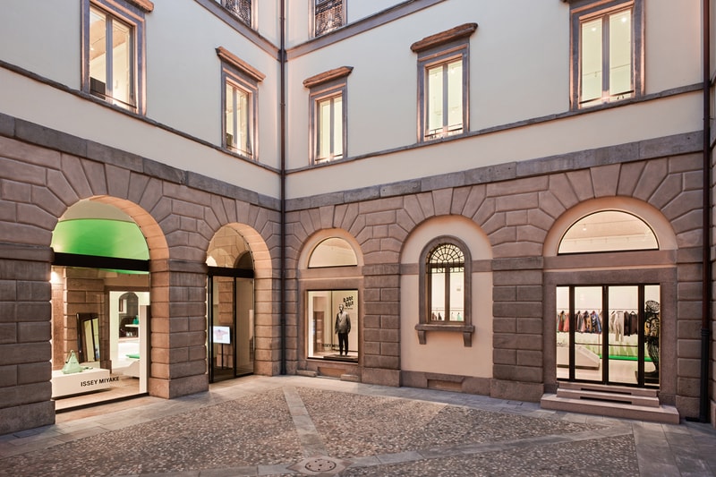 Milano Salone Issey Miyake "In the Making" In-Store Exhibition Milan Design Week 2021 IM MEN A-POC ABLE ISSEY MIYAKE Creativity Hub