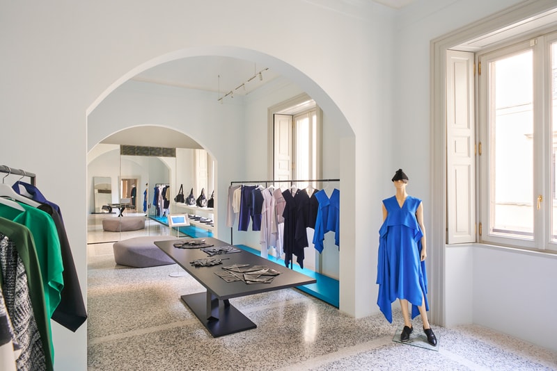 Milano Salone Issey Miyake "In the Making" In-Store Exhibition Milan Design Week 2021 IM MEN A-POC ABLE ISSEY MIYAKE Creativity Hub