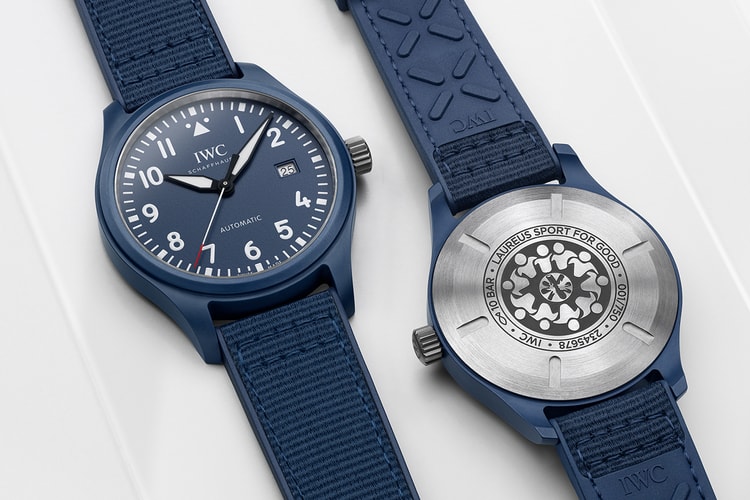 IWC Laureus Sport for Good Edition Is the First To Use Blue Ceramic Case
