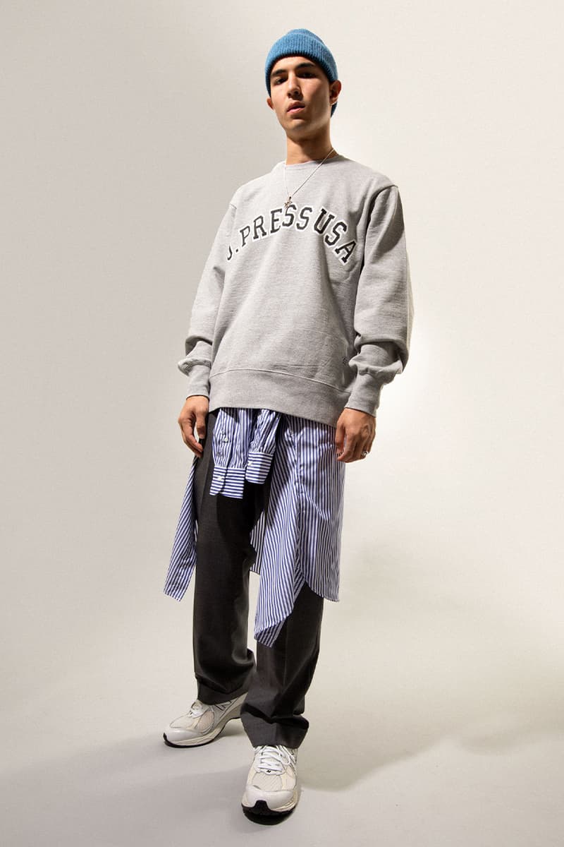 J.Press USA Fall/Winter 2021 Garbstore Lookbook information sweaters
