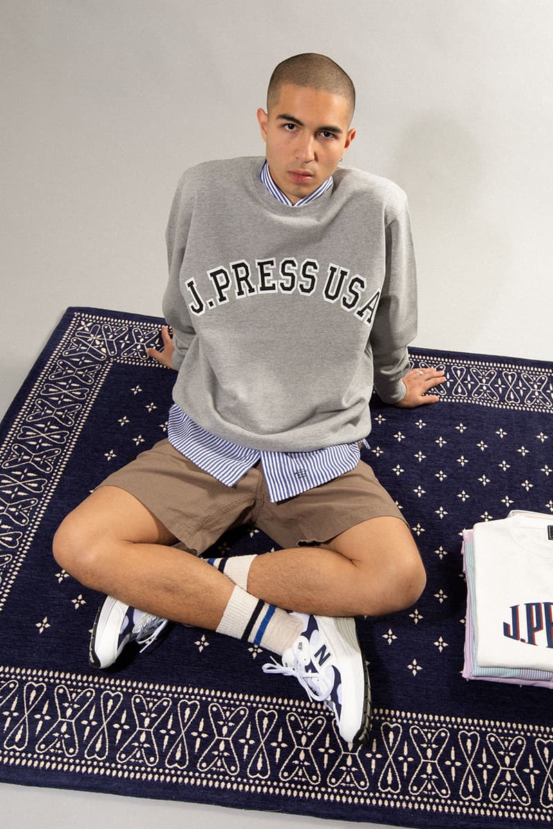 J.Press USA Fall/Winter 2021 Garbstore Lookbook information sweaters