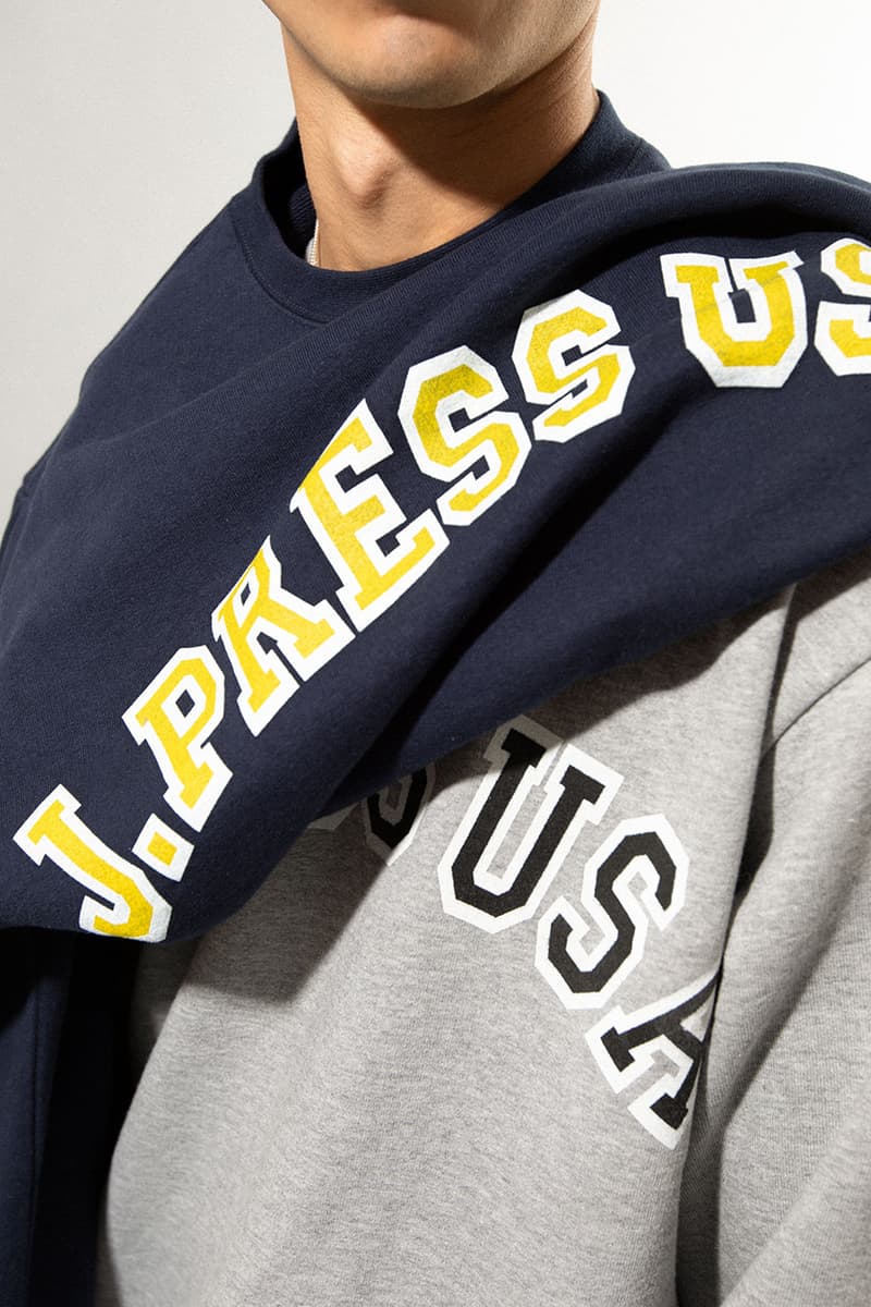 J.Press USA Fall/Winter 2021 Garbstore Lookbook information sweaters 